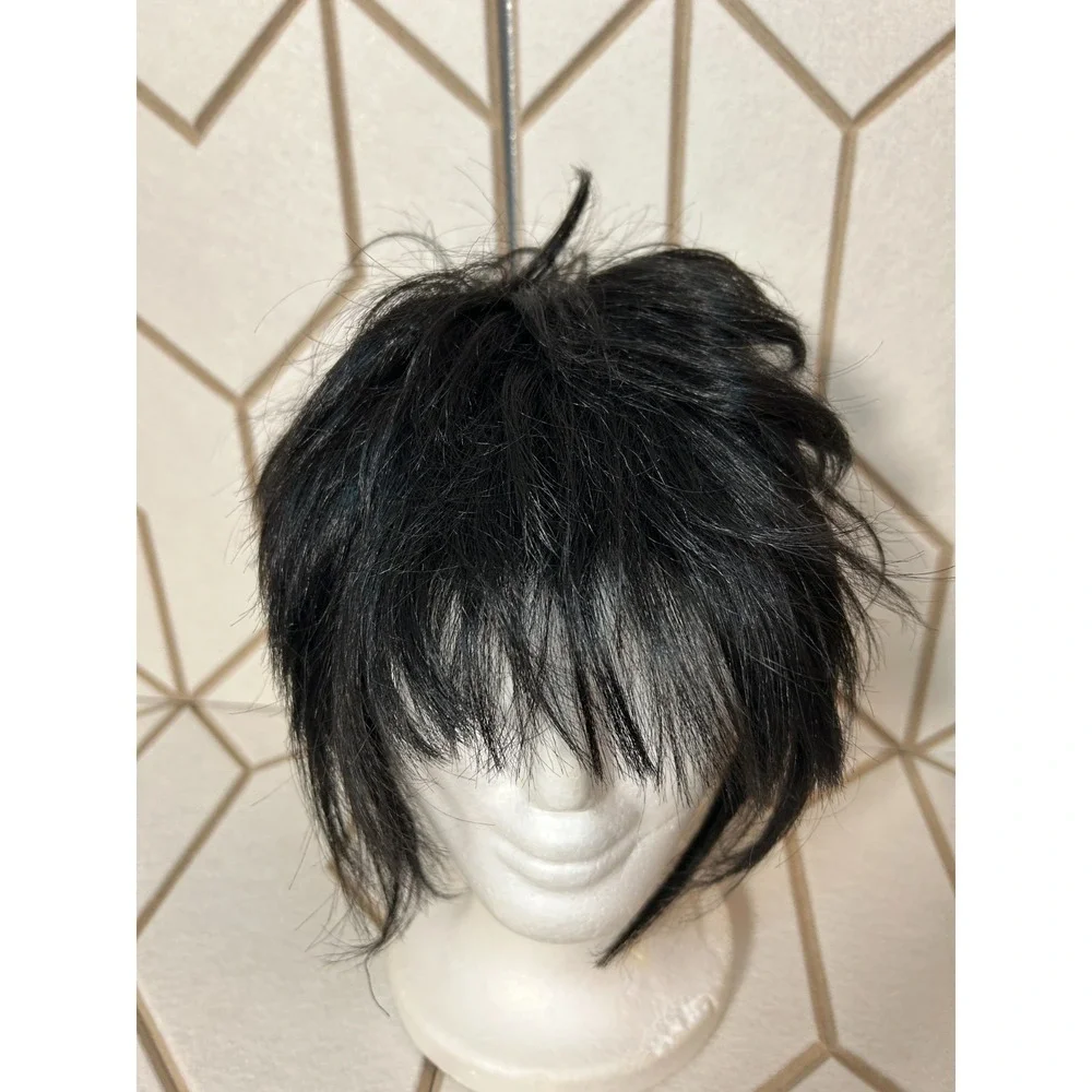 Vanessa Short Black Wig Pixie Cut Layered Synthetic‎ Natural Look Fifth Avenue